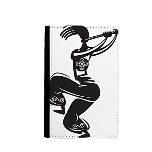 Étui portefeuille flûte et danse mexicaine avec porte-cartes intégré