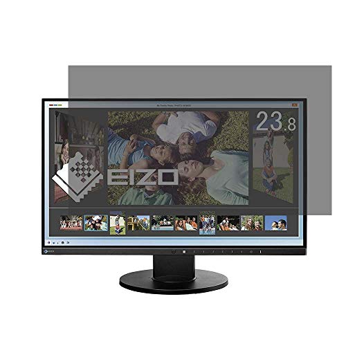 lifeinnotech 覗き見防止 EIZO FlexScan EV2450-ZBK 23.8インチ ディスプレイ モニター 用 プライバシーフィルター ブルーライトカット 液晶保護フィルム 反射防止 両面使用可能 着脱簡単 紫外線カット 覗き見 防止