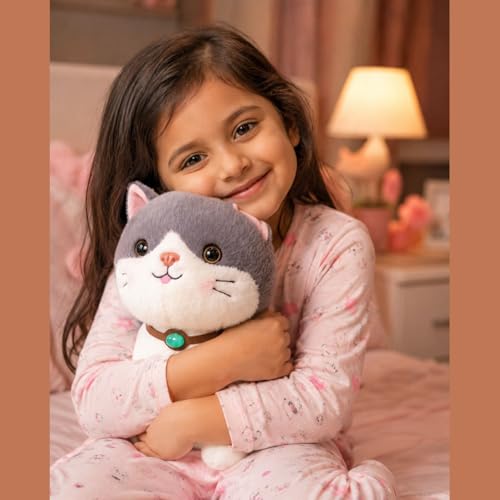Image of Cute Cat 25cm | Ultra Soft Plush Stuffed Toy | Cute Hugging Pillow | Gift for Kids Boys Girls