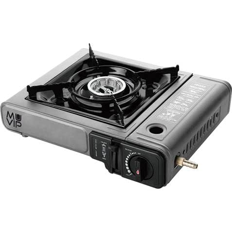 COCINA PORTATIL Doble quemador + 2 BOTELLAS GAS QUEMADOR MALETIN HORNILLO CAMPING ENVIO EN 24 H