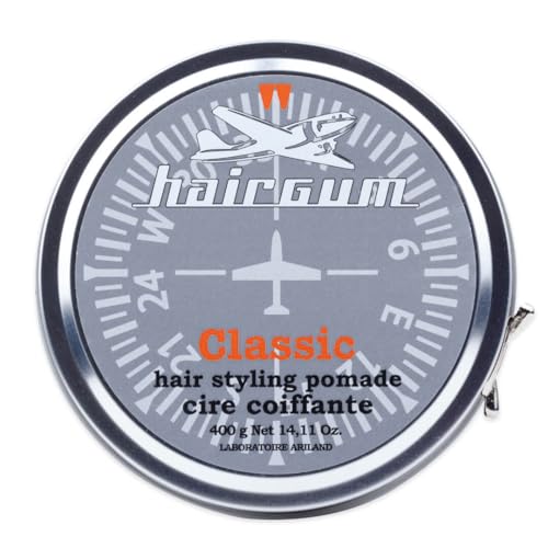 Cire Classic Hairgum ARILAND 400 ml pour structurer votre coiffure au bureau