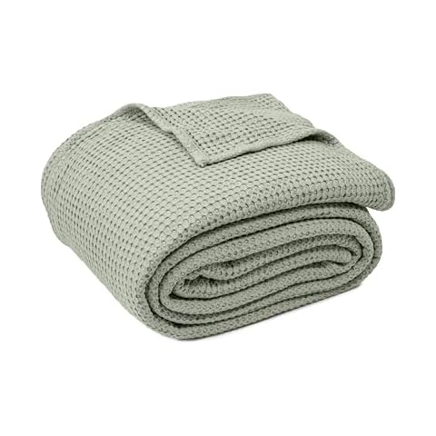 Kapas Bamboo Rayon Waffle Blanket Cover