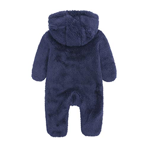Combinaison ski bébé en coton premium isolant pour hiver 3 à 12 mois - 4