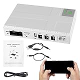 Router Powewer Backup, batería de reserva de UPS, de SAI de reserva de batería, suministro ininterrumpido Powewer, UPS de reserva básico compacto, salida para enrutador inalámbrico, módem, luz