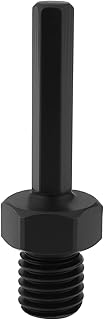 SG Store 617072 SDS-Plus - Adaptador de broca de 5/20.3 cm-11 7.2 cm convertidor de brocas para sierra de corona y brocas de núcleo de diamante, color negro