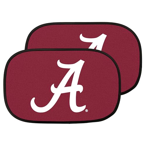 Image of NCAA Alabama Crimson Tide Side Window Auto Shade 2 Pack