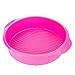 9-calowe silikonowe formy do ciasta, forma do ciasta na ciasto, do kuchenki mikrofalowej(różowy)