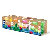 STAEDTLER Noris junior 813 Spielknete 'Neon Colours', besonders weich und sauber, klebt nicht, Set...