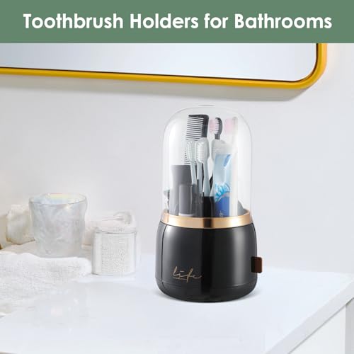 Porte-brosses à dents antibactérien à évacuation d'eau pour stopper les moisissures - 6