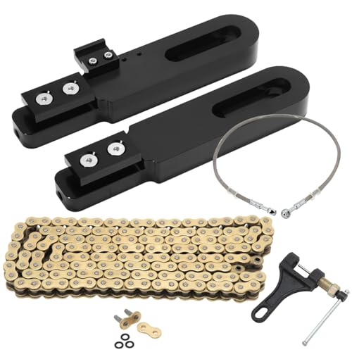 TARAZON Extension de câble oscillant de 6"-9" - Câble de frein - Chaîne 525 - Pour Honda CBR600RR 2005-2024