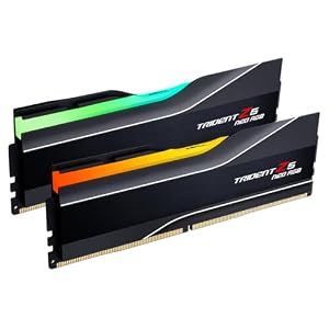 G.SKILL Trident Z5 Neo RGB Series DDR5 RAM (AMD Expo & Intel XMP 3.0) 32GB (2x16GB) 6000MT/s CL36-36-36-96 1.35V Desktop Computer Memory U-DIMM – Matte Black (F5-6000J3636F16GX2-TZ5NR)