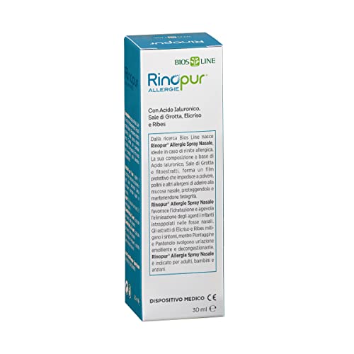 BIOS LINE Rinopur Allergie Spray Nasale 20 ml, Dispositivo Medico CE ...