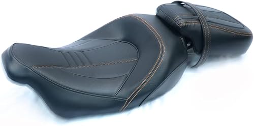 Miniatura 3 de Juego de asiento de pasajero para Harley Touring Road King FLHR Street Glide FLHX 2009-2021, Road Glide FLTRX CVO Street Glide FLHXSE 2015-2022,