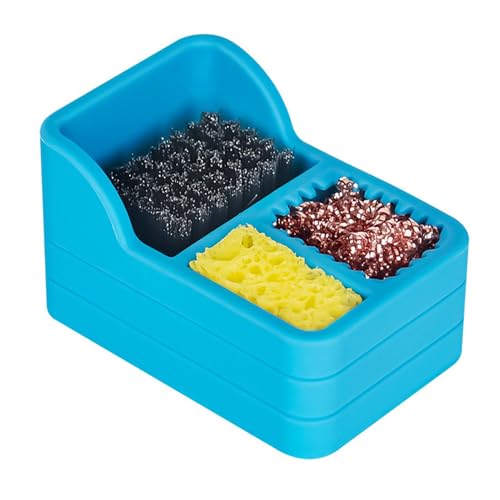 Fer à souder, nettoyeur de pointe, nettoyant de rinçage en laine de laiton, brosse de nettoyage en acier dense, résistant hautes températures, pas besoin d'eau, 8,9 x 5,8 x 4,7 cm, pour la maison