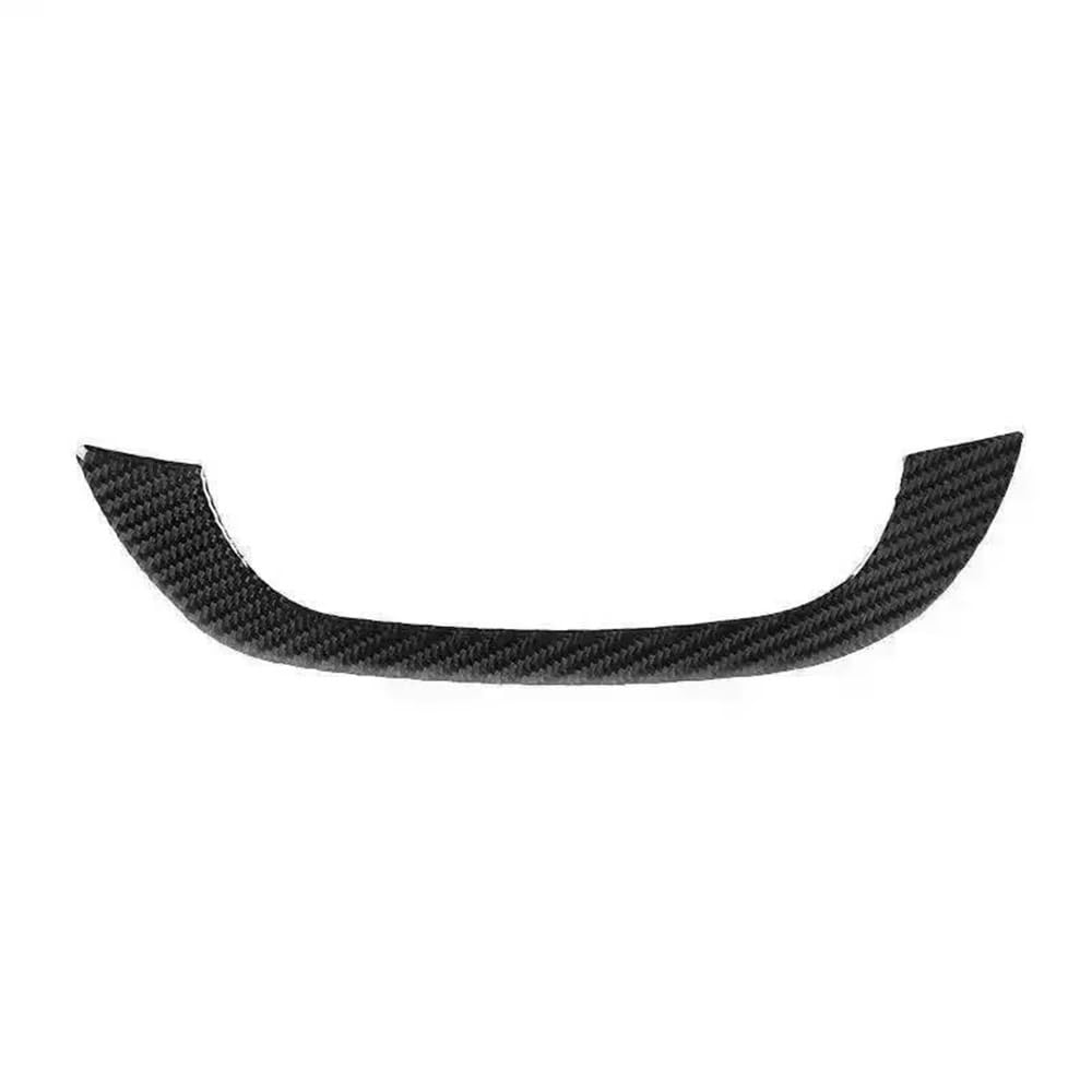 Car Interior Decoration Cover Car Center Console Armrest Box Interior Decoration Strip Cover Stickers for Chevy for Camaro 2012 2013 2014 2015(Black)