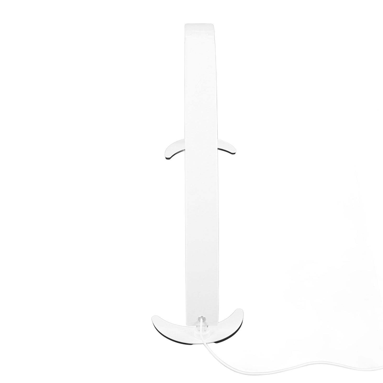 Lampada da Scrivania LED Half Moon da 28 Pollici con Telecomando, 320 Perline LED, Lampada per Unghie da 40 W, luminosità e Temperatura Colore Regolabili per Spa Viso, Nail Art