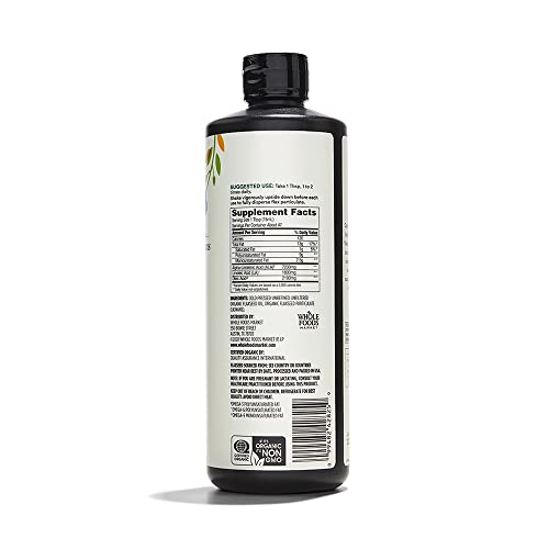 365 By Whole Foods Market, Organic Flax Oil High Lignan, 24 Fl Oz #TOP1