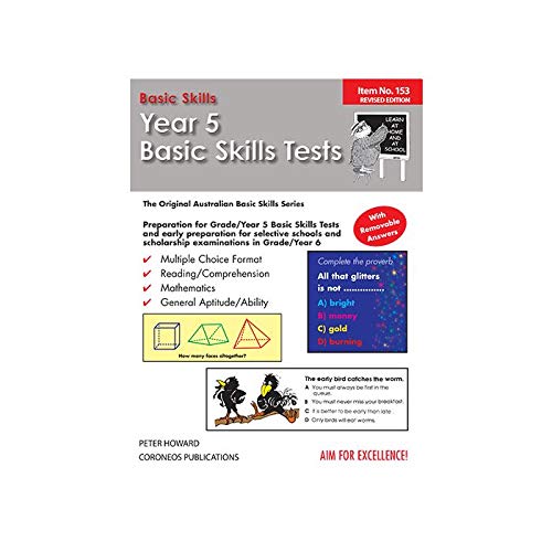 Year 5 Basic Skills Tests with Removable Answers 153 No Author