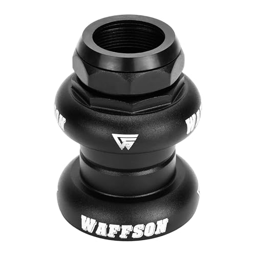 WFS AH.85 1 Inch Threaded Cycling Headsets Bearing External Cup, Matte Black, HS10ZQMBK