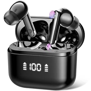 Ai Translation Earbuds Real Time with Audio and Video Calls, 3-in-1 Buletooth 5.3 Translator Earbuds with 6 Translation Modes/164 Languages/No Subscription Required, 48H Headphones Translator