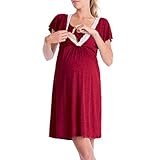 【Diseño】Pijama lactancia verano de manga corta. Pijama premama y lactancia con abertura para facilitar la lactancia - femenino y realmente muy cómodo para dar de mamar al bebé!