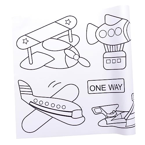 Vaguelly Drawing Paper Roll for Educational Graffiti Paper Painting Supplies for Creative Art Activities Reusable and Non Marking Wall Art for Imagination and Manual