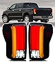 DOOD Tail lights for Toyota Tundra Tail lights 2007-2013 LED Smoked Rear Tail Light Assembly Rear Lights Taillight Replacement Turn Signals Back Up Running Light Lamp Accessories Plug n Play,1 Pair