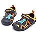 GUBARUN Unisex-Kinder adeschuhe Aquaschuhe Wasserschuhe Schnell Trocknend Strandschuhe Sport Jungen Mädchen Barfußschuhe(A-Schwarz orange,21EU)