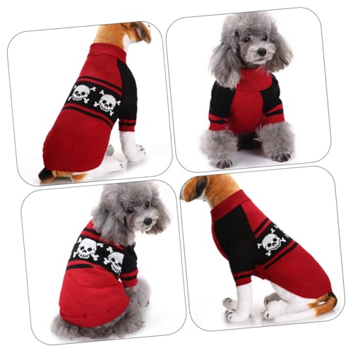 Disfraz Halloween para perro talla L color rojo miniatura 5