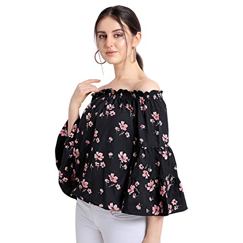 Image of OOMPH! Women's Crepe Off Shoulder Top