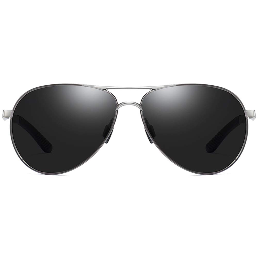 FDCC Polarized Metal Sunglasses, Night Vision Goggles, Brown/Black, For Men And Women Wearing The Same Sunglasses For Driving