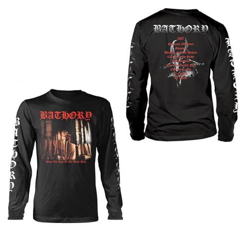 Bathory Men's Under The Sign of The Black Mark Long Sleeve T-Shirt Black | Officially Licensed Merchandise
