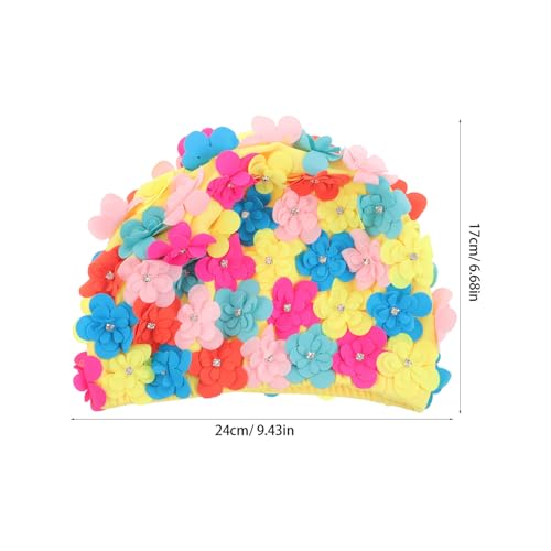 Bonnet natation fleurs resistant et etanche : l'excellence du confort de bain