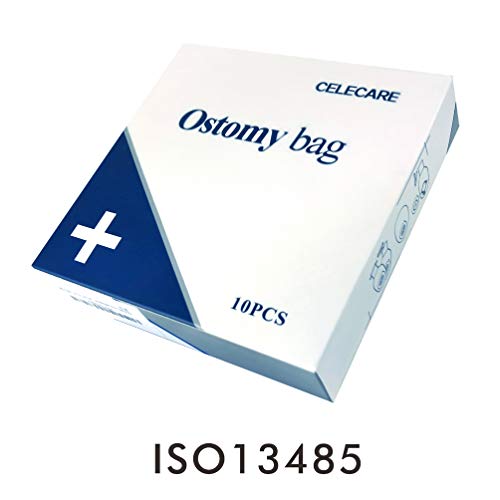 Celecare Colostomy Bags One-Piece System Special Ostomy Bag, Cut To Fit (Max 20-65Mm) 10Pcs A001 #TOP4