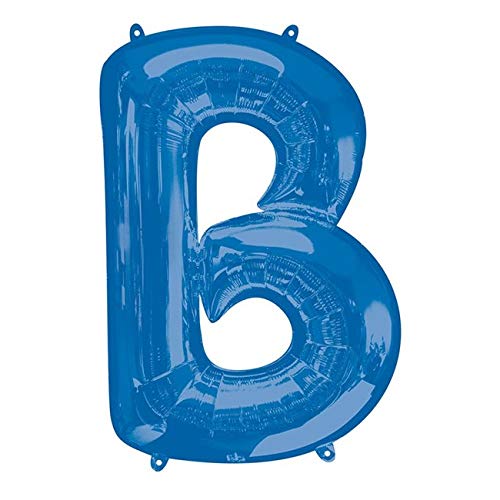 amscan16" Blue Letter B Balloon