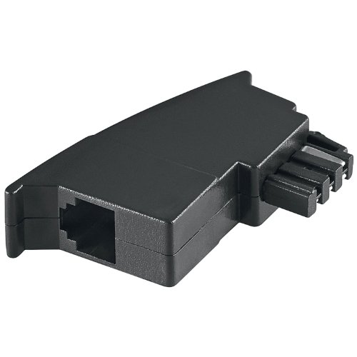 Wentronic, adattatore TAE, spina F su RJ11 (6P4 C)...