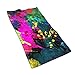 Produktbild tyui7 Splash Ink Handtuch Gesichtstuch Badezimmer Küche Weiche Mikrofaser Strand Reisetuch 40x70cm für Pool Bad Spa Fitness Swim