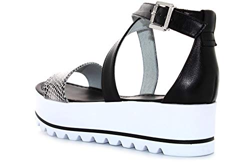 Nero Giardini Sandalo Zeppa Donna E012583D 707