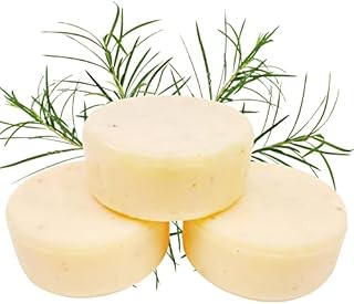 Zero Waste Natural Dish Soap Bar (Pack of 3 Bars) - Solid Vegan Dishwashing Block - Cold Processed, Eco Friendly Plastic Free Packaging with Sustainable Organic Ingredients for Kitchen Camping