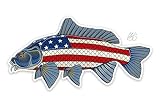 Eds Fly Shop Casey Underwood USA Carp Decal Sticker
