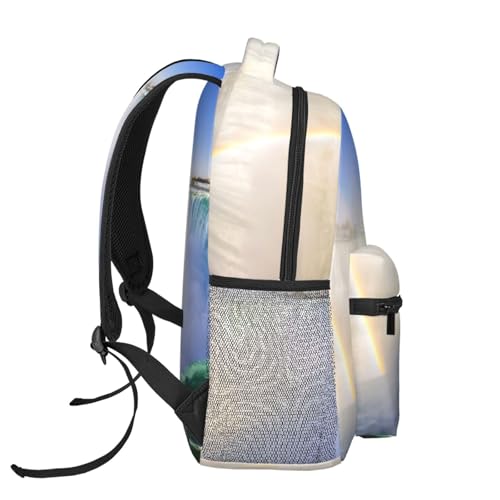 Mochila para laptop Niagara Falls EdWal de senderismo unisex e impermeable 3