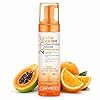 GIOVANNI 2Chic Ultra Volume Mousse for Fine & Thin Hair - Volumizing Hair Foam for Women & Men, Foaming Texture for Defining & Enhancing - Papaya & Tangerine, 7 fl oz (Pack of 1)