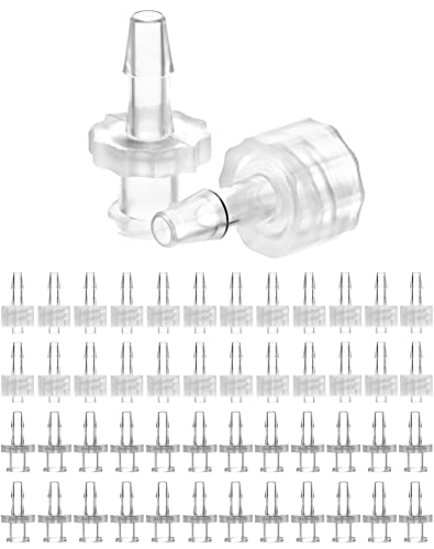 Qwork QS8994 Male Luer Lock & Female Luer Lock 1/8 Inch Pp Hose Barb Adapter, 50 Pcs Pp Hose Barb Adapter For Laboratory Biochemical/Analytical Instruments thumb #6