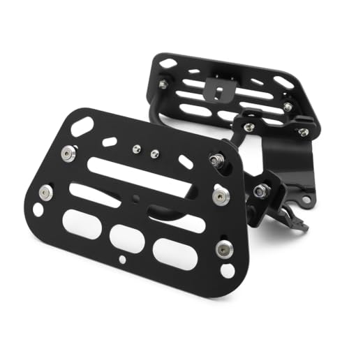 Support sacoche moto Navi 110 ultra stable, porte-bagages rigide latéral