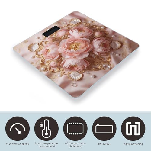 Báscula de Baño Digital Gilded Floral Symphony Precisa miniatura 3