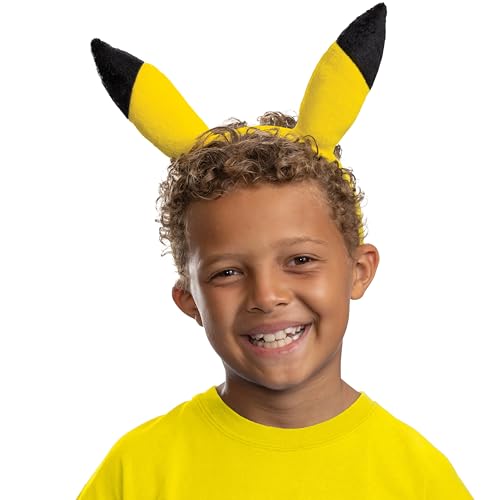 Disguise Pokémon – Serre-Tête Oreilles Pikachu – Accessoire de Déguisement pour Garçon et Fille dès 8 Ans – Taille Unique – Produit Officiel...