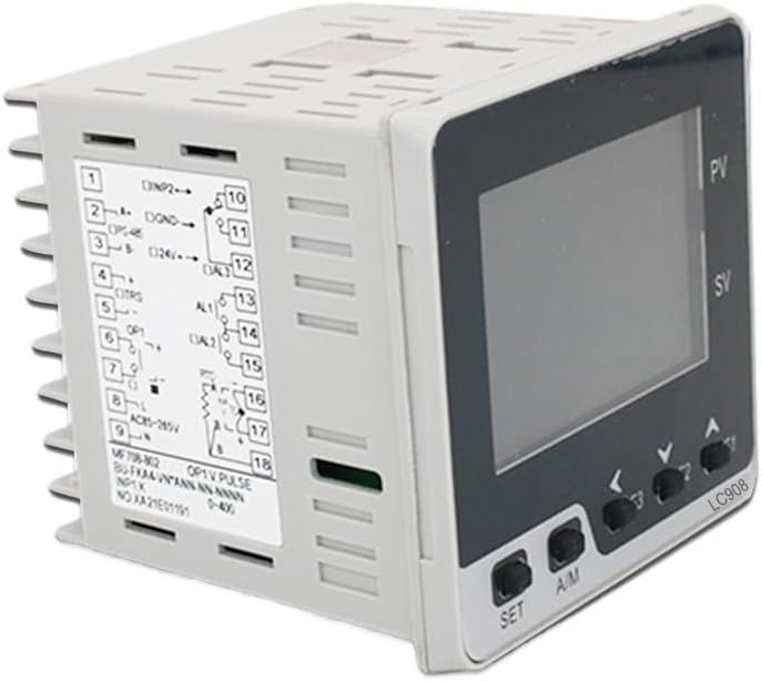 Wiring diagram on the side of the FCNGEVBH LC908 PID Digital Temperature Controller