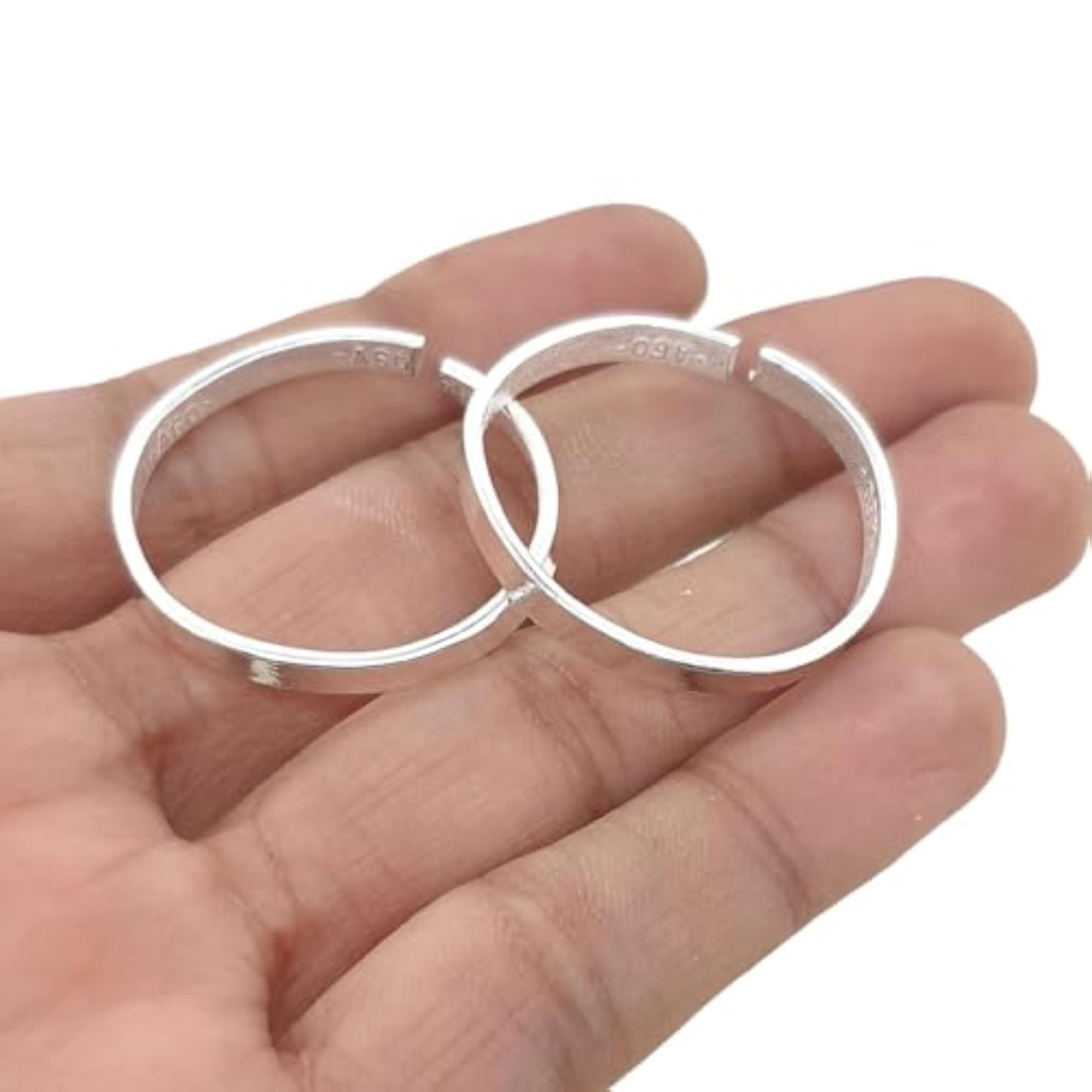 Women's Exclusive Pure 925 Silver Toe Ring Pack of 2
