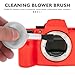 DIYEAH Cleaning Brush Set - Lens Air Blower and Dust Remover for DSLR Cameras Mobile Phones and Electronics - Detachable Brush for Easy Cleaning and Storage