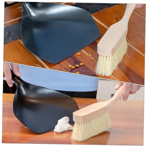 SAFIGLE Mini-Besen Und Kehrschaufel-Set Bambusbesen Kleines Besen Und Kehrschaufel-Set Multifunktions-kehrschaufel Reinigungszubehör Für Zuhause Büro Arbeitszimmer Schreibtisch Laptop – Bild 7